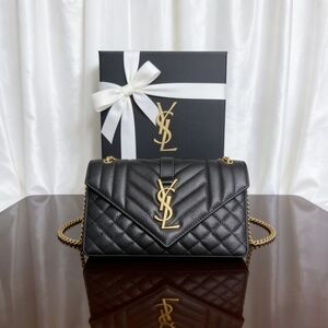 YSL Medium Quilted Leather Bag